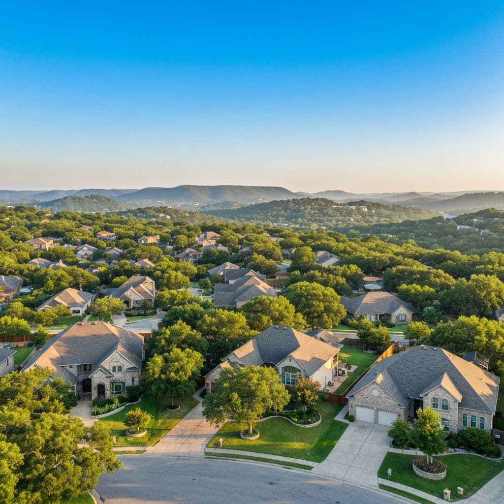 Residential homes in Austin, Texas
