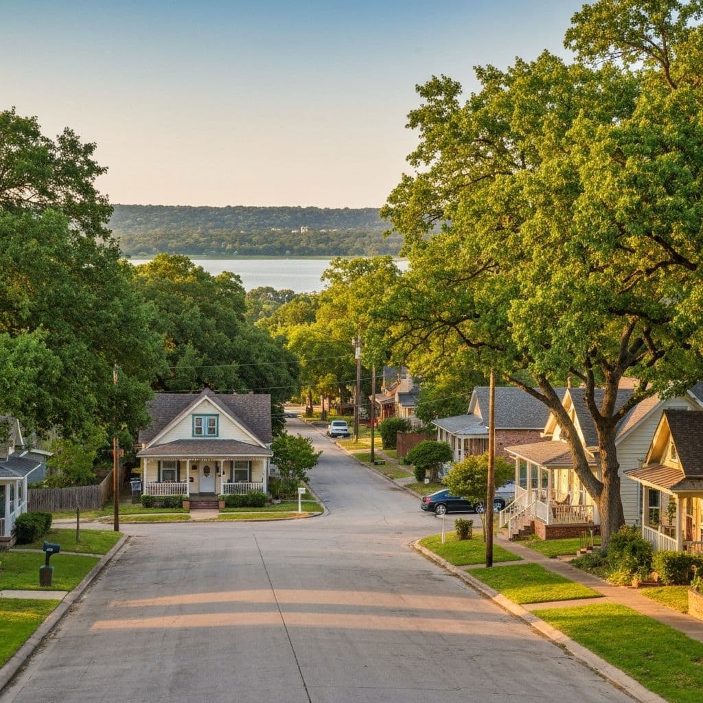 Residential homes in Belton, Texas