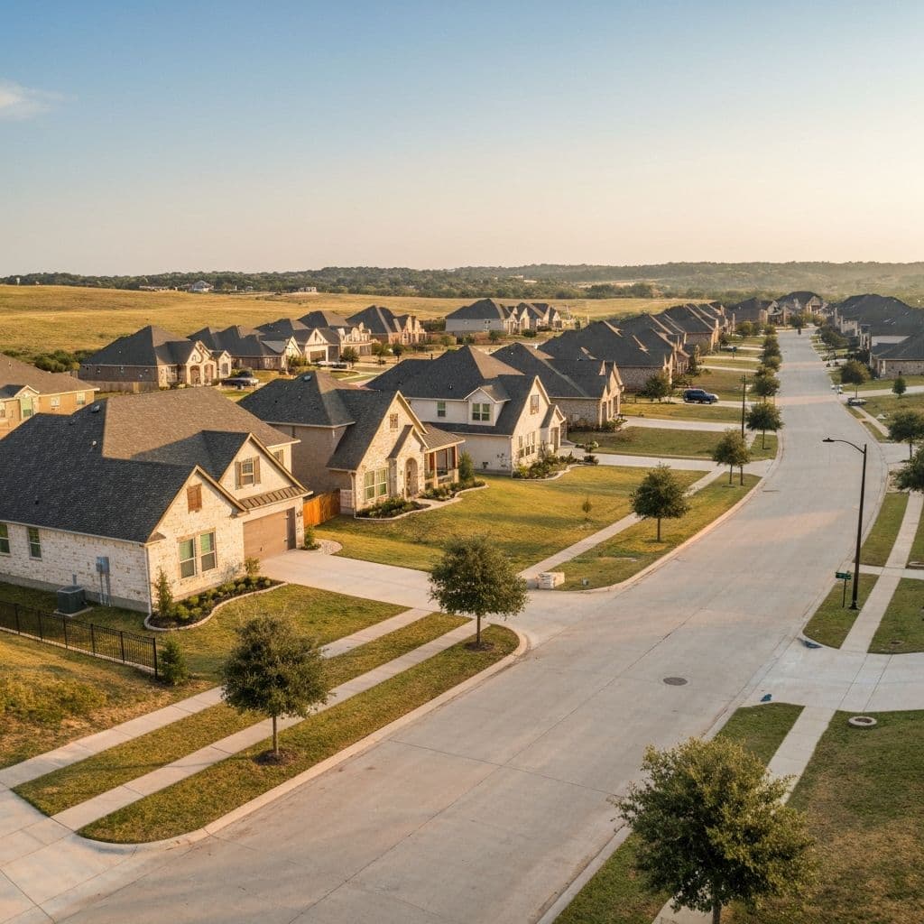 Residential homes in Harker Heights, Texas