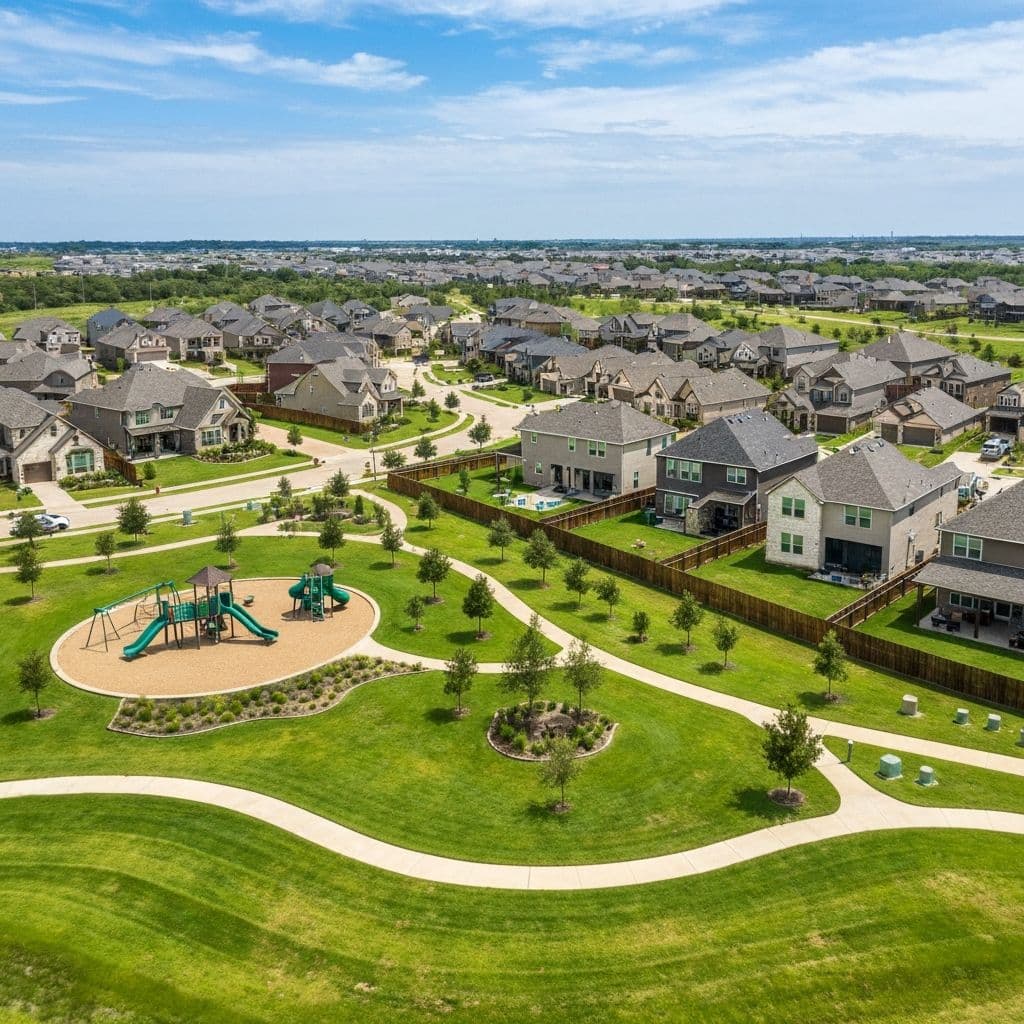 Residential homes in Pflugerville, Texas