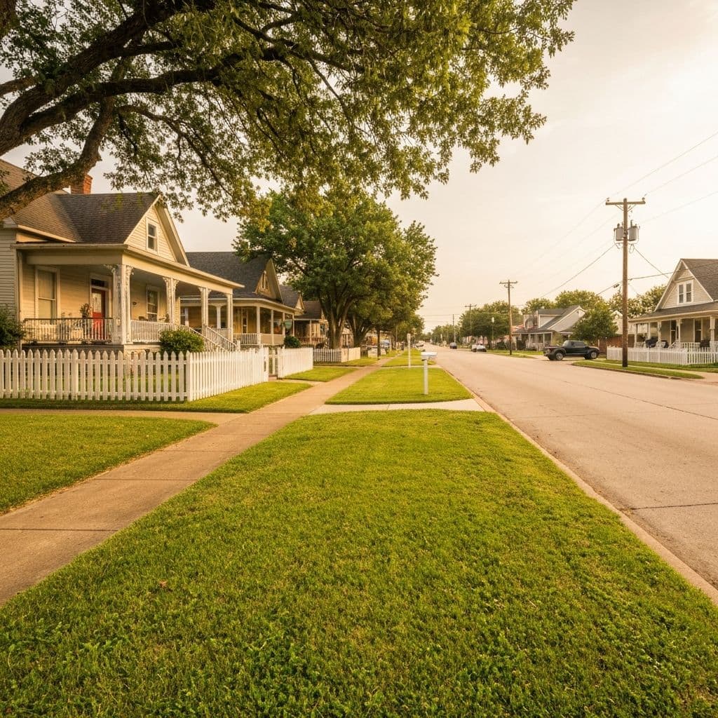 Residential homes in Taylor, Texas
