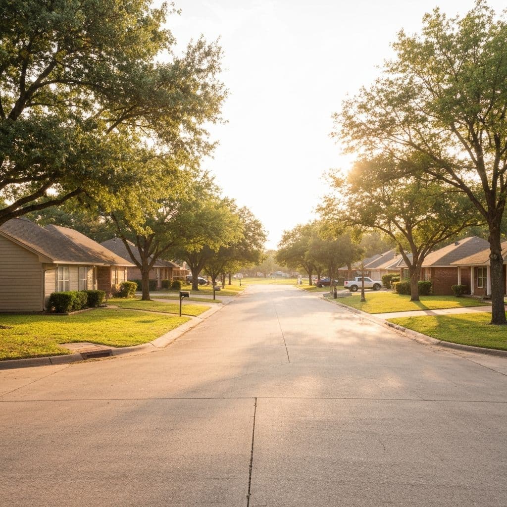 Residential homes in Temple, Texas