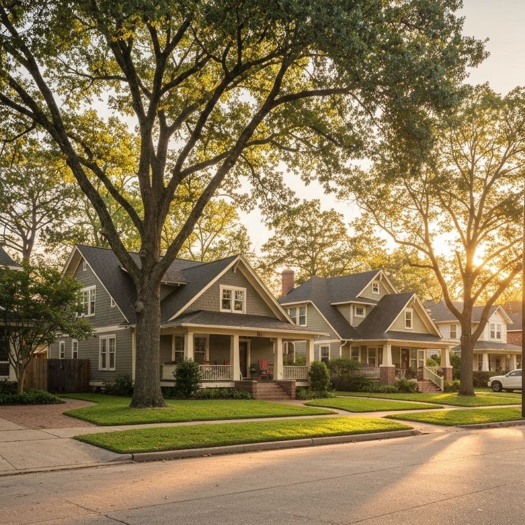 Residential homes in Waco, Texas